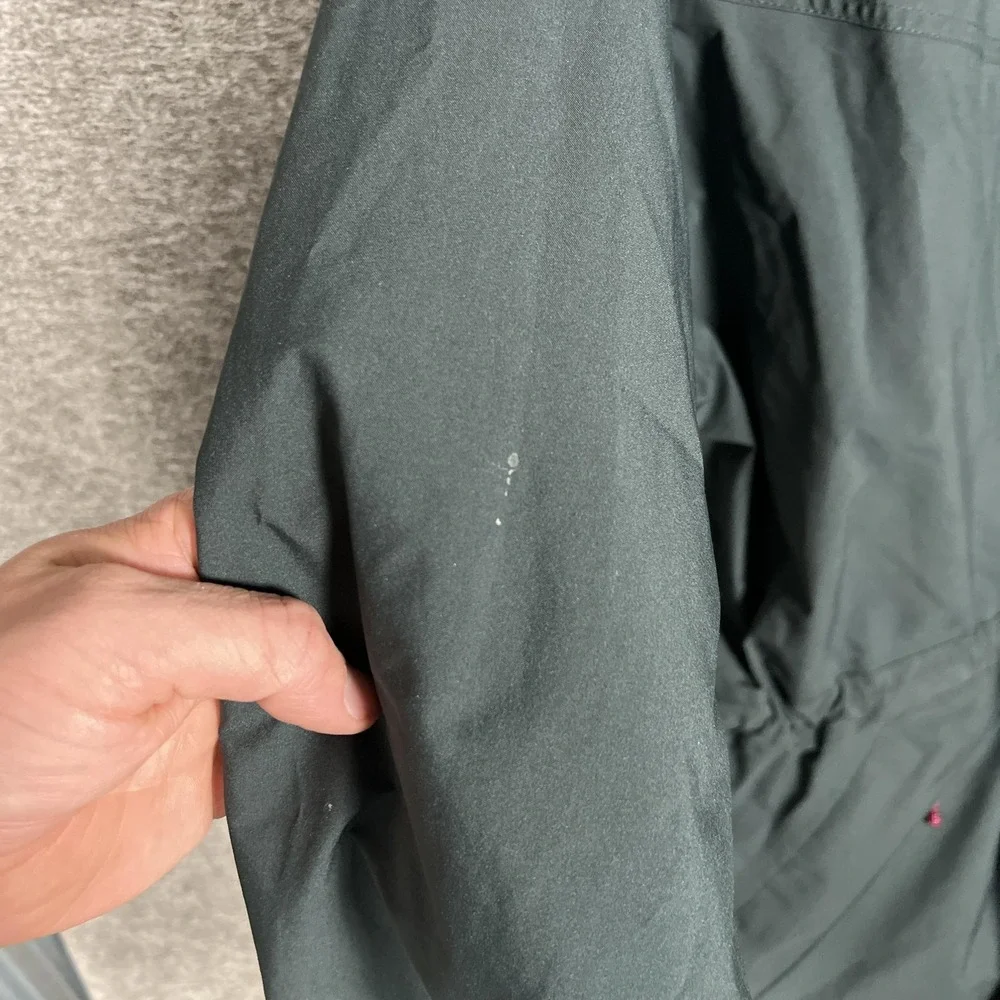 The North Face Jacket Medium Green‎ Gore-Tex Hooded Waterproof Parka Shell